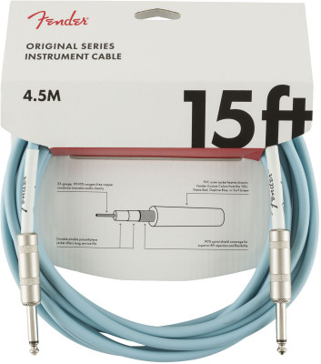 Инструментальный кабель FENDER 15' OR INST CABLE DBL