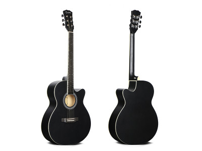 Гитара акустическая COWBOY C-1040 с вырезом черная