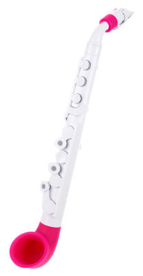 NUVO jSax (White/Pink) саксофон, строй С (до), материал - АБС-пластик