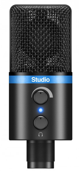IK MULTIMEDIA iRig Mic Studio - Black микрофон USB для iOs и Android устройств