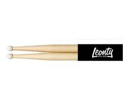 Барабанные палочки Leonty 2BN XL (16*406) граб, нейлоновый наконечник Oval.