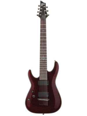 Schecter DAMIEN ELITE-7 FR CRED L/H 7-струнная электрогитара леворукая