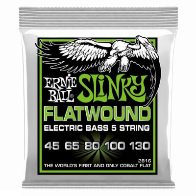 ERNIE BALL 2816 (45-130) струны для 5-струнной бас-гитары