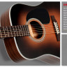 Sigma DR-1ST-SB акустическая гитара