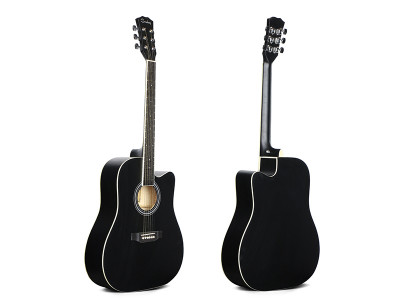 Гитара акустическая COWBOY C-1041 черного цвета