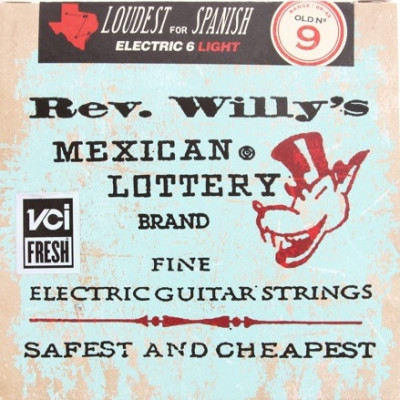 DUNLOP RWN Rev. Willy's Light Nickel Plated Steel 9-42 струны для электрогитары