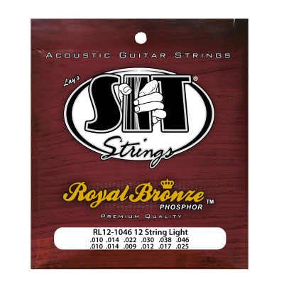 SIT Strings RL121046 - Струны для 12-струнной акустической гитары 10-46