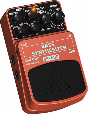 BEHRINGER BSY600 BASS SYNTHTSIZER педаль эффектов cинтезатор  для бас-гитар