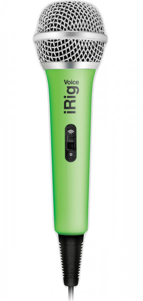 IK MULTIMEDIA iRig Voice - Green караоке микрофон