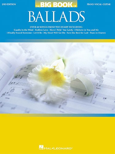HL00310485 BIG BOOK OF BALLADS PIANO VOCAL GUITAR BOOK 2ND EDITION
