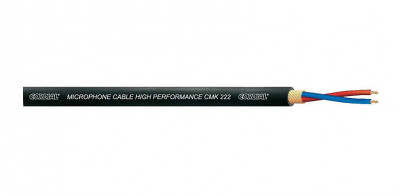 Cordial CMK 222 black микрофонный кабель 6,4 мм, черный