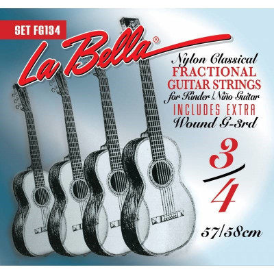LA BELLA FG134 струны для 3/4 классической гитары