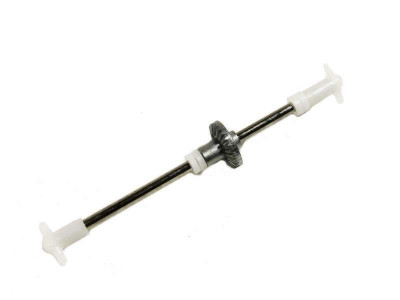 Ось переднего моста с шестерней для автомоделей WPL B-14, B-24, C-14, C-24, B-16, B-36