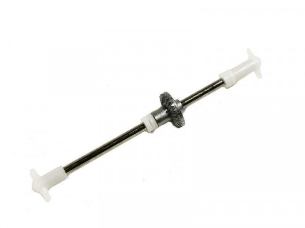 Ось переднего моста с шестерней для автомоделей WPL B-14, B-24, C-14, C-24, B-16, B-36