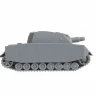 Сборная модель ZVEZDA Немецкая САУ "Sturmpanzer IV", 1/100