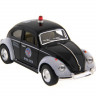Машина Kinsmart  Volkswagen Classical Beetle (Police) инерция (1/12шт.) 1:32 б/к