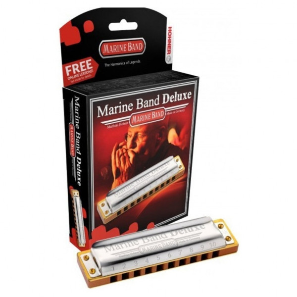 Hohner Marine Band Deluxe 2005-20 Db губная гармошка диатоническая