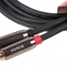 Аудио кабель FORCE FLC-14/2 mini jack stereo 2x RCA, 2 м
