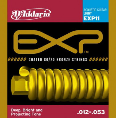 D'ADDARIO EXP11 Light 12-53 струны для акустической гитары