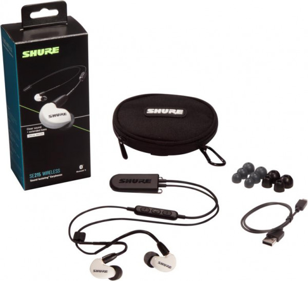 SHURE SE215SPE-W+BT2-EFS беспроводные Bluetooth наушники