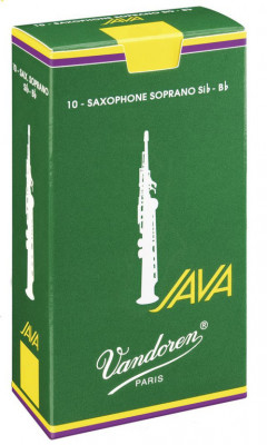 Vandoren SR-3035R (№ 3-1/2) Java трости для саксофона-сопрано (№ 3-1/2) 10 шт