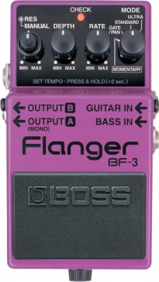 Педаль BOSS BF-3 Flanger для электрогитары и бас гитары