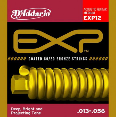 D'ADDARIO EXP12 Medium 13-56 струны для акустической гитары