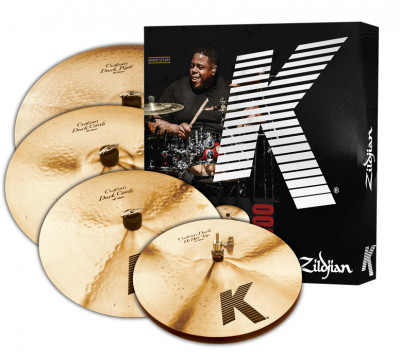 ZILDJIAN KCD900 K CUSTOM DARK 5 PC CYMBAL SET набор тарелок (14' HiHat, 16' Crash, 20' Ride, 18' Crash)