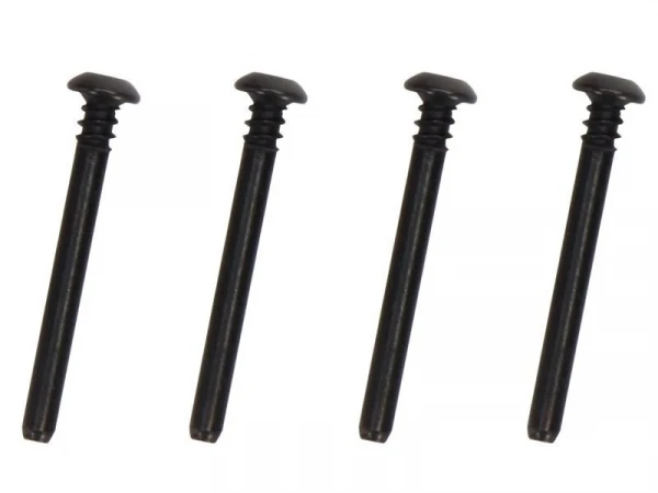 Винт с головкой под шестигранник, полукруглый, с резьбой у основания 4 шт.