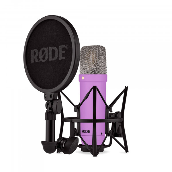 Студийный микрофон RODE NT1 SIGNATURE PURPLE кардиоидный Студийный микрофон RODE NT1 SIGNATURE PURPLE кардиоидный