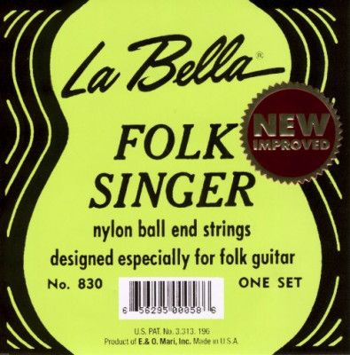 LA BELLA 830 струны для классической и фолк гитары