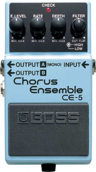 Педаль BOSS CE-5 Chorus Ensemble для электрогитары