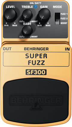 Педаль эффектов фуза BEHRINGER SF300 - 3-режимная