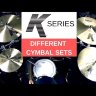 ZILDJIAN KCSP4681 K CUSTOM DRY CYMBAL SET набор из 4 -х тарелок (14” HiHats, 16” Crash, 18” Crash, 21” Ride)