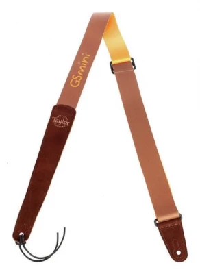 TAYLOR 66500 GS mini Guitar Strap, Brown Suede/Brown ремень для гитары серии GS Mini