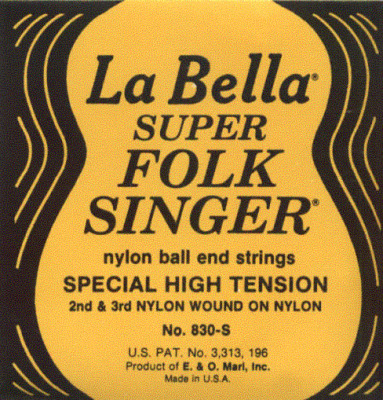 LA BELLA 830S струны для классической и фолк гитары