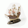 Сборная модель ZVEZDA Флагманский корабль Христофора Колумба "Санта-Мария", 1/350