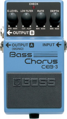 Педаль BOSS CEB-3 Bass Chorus для бас гитары