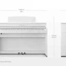 Цифровое пианино Kawai CA501W банкетка в комплекте