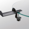 K&M 16090-000-55 держатель для наушников на струбцине, для микрофонной стойки или стола, не поворотный