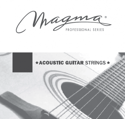 Одиночная струна для акустической гитары 26 Magma Strings GA026PB