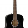 FENDER CD-60S Black WN акустическая гитара