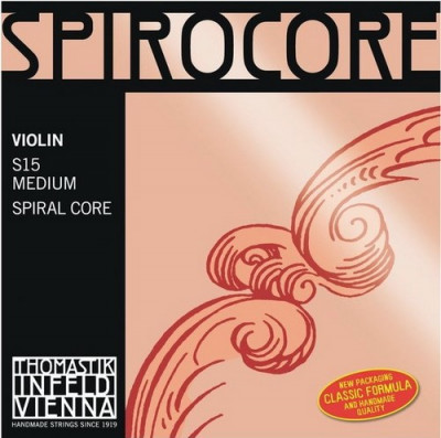 Струны для скрипки 4/4 Thomastik Spirocore S15 комплект