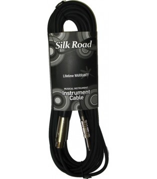 Кабель микрофонный SilkRoad MCK-10 10 м XLR(M)-XLR(F) черный