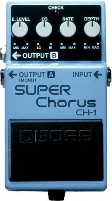 Педаль BOSS CH-1 Super Chorus для электрогитары