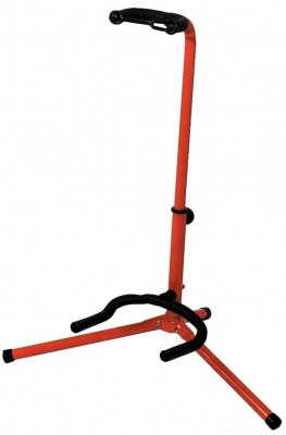 GEWA Guitar Stand Classic Red стойка гитарная универсальная с держателем грифа, красная