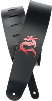 Кожаный гитарный ремень PLANET WAVES 25L-DRG Dragon