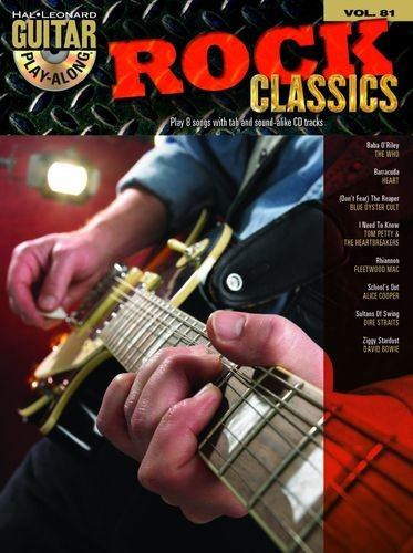 HLE90003716 Guitar Play-Along Volume 81: Rock Classics