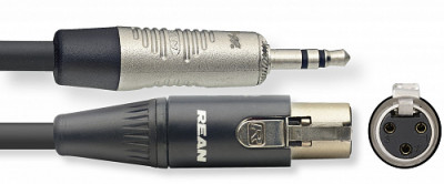STAGG NAC1.5MPSMX4FR - аудио кабель XLR/джек, 1,5 м, черный