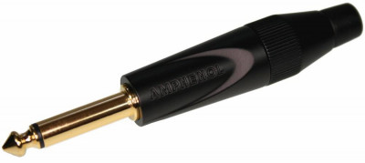 Разъем Amphenol TM2PB-AU кабельный mono jack 6,5 мм (TS)